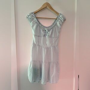 Denim Style Mini Dress